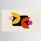 Twin Tulip Tablecloth Gallery Image 2