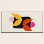 Twin Tulip Desk Mat Gallery Image 3