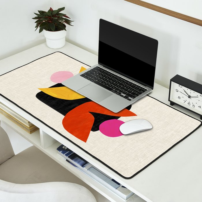 Twin Tulip Desk Mat Gallery Image 2
