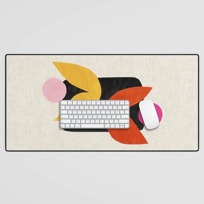 Twin Tulip Desk Mat Gallery Image 1