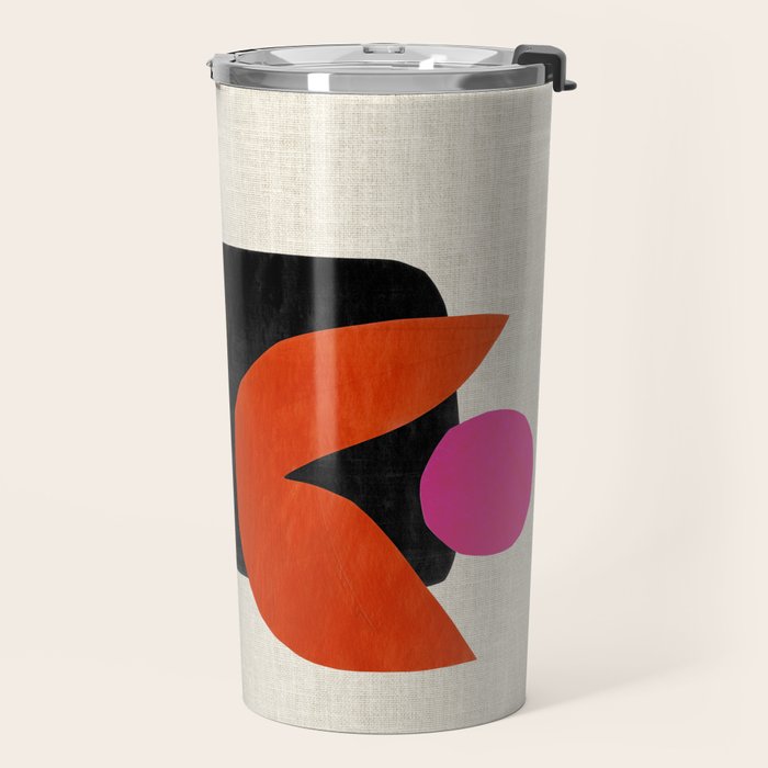 Twin Tulip Travel Mug Gallery Image 2