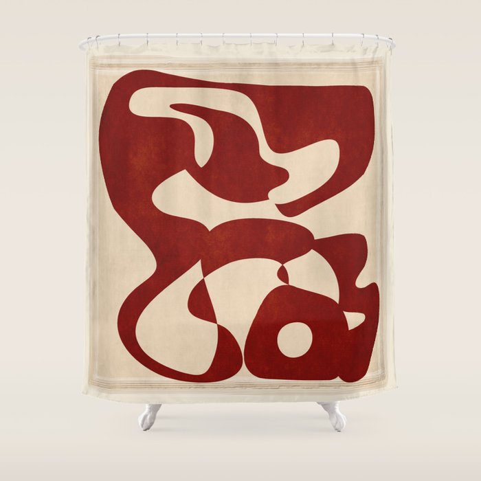 Etheric Abstraction 8 Shower Curtain Gallery Image 1