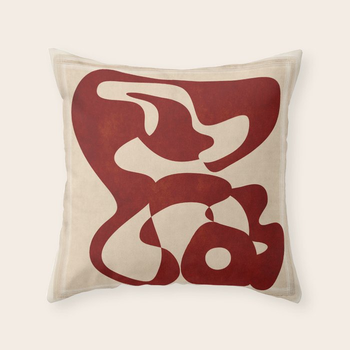 Etheric Abstraction 8 Throw Pillow Gallery Image 6
