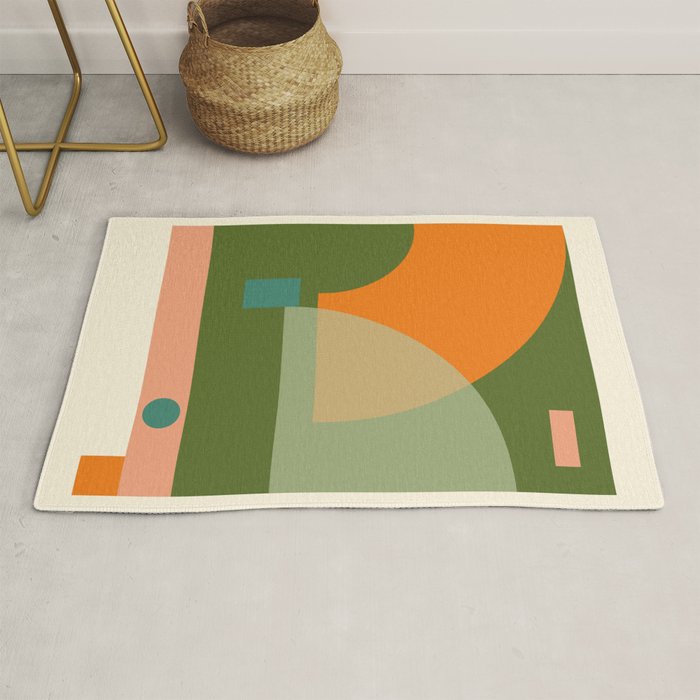 geometric abstract 50 Rug Gallery Image 1