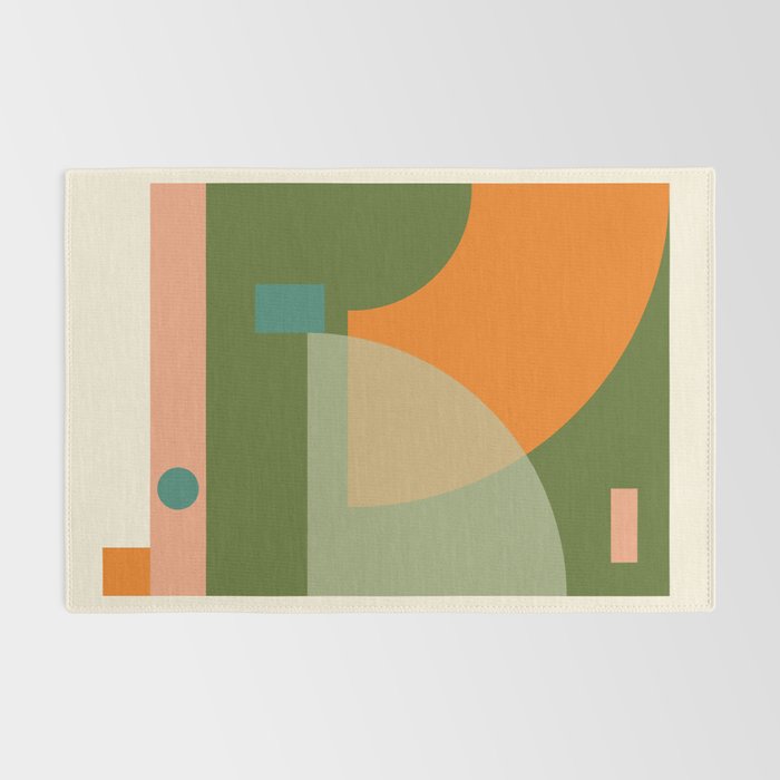geometric abstract 50 Rug Gallery Image 2