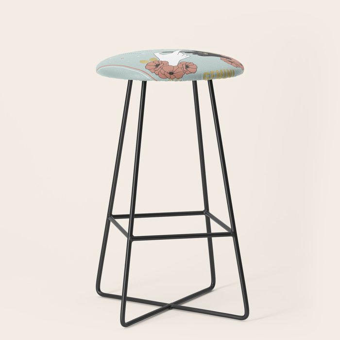 Gemini Zodiac Series Stool Gallery Image 1