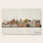 madison wisconsin skyline Cutting Board Gallery Image 1