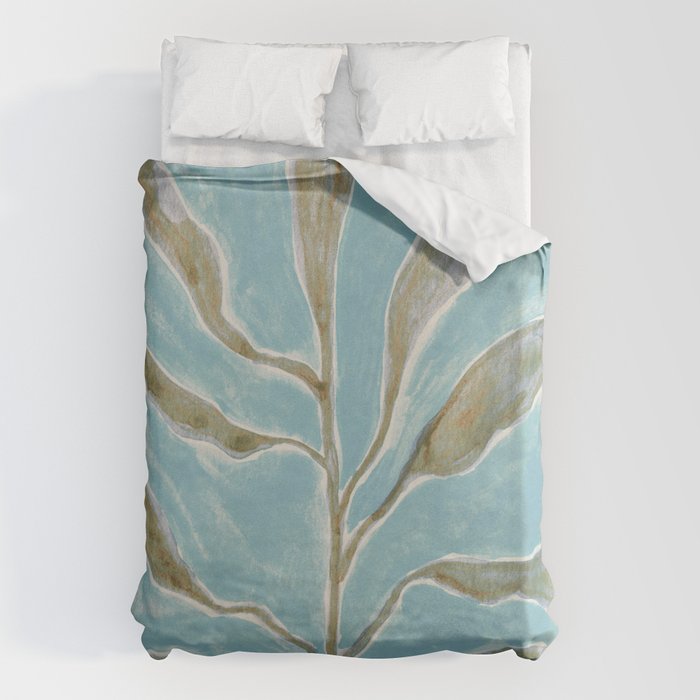 Watercolor Branch #2 Duvet Cover Gallery Image 1