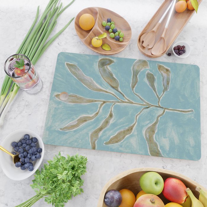 Watercolor Branch #2 Cutting Board Gallery Image 2