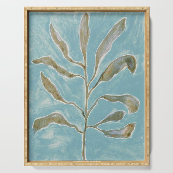 Watercolor Branch #2 Serving Tray Gallery Image 1