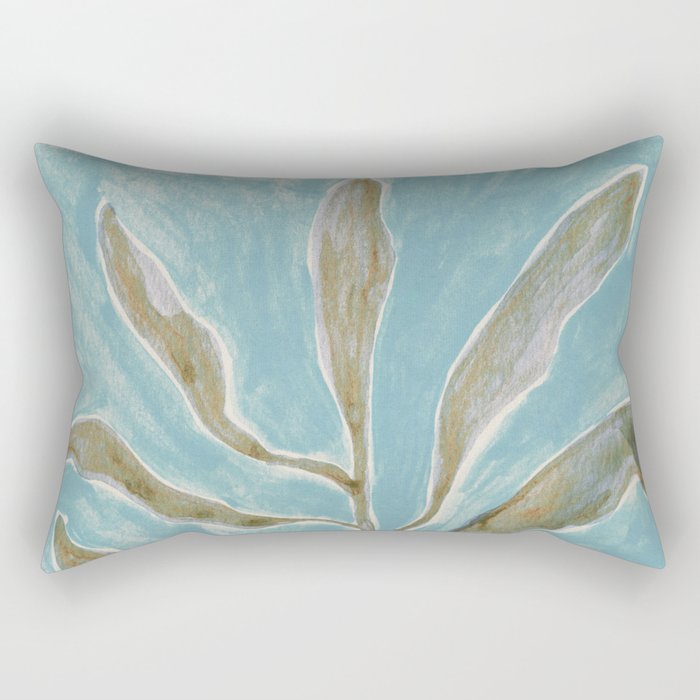 Watercolor Branch #2 Rectangular Pillow Gallery Image 1