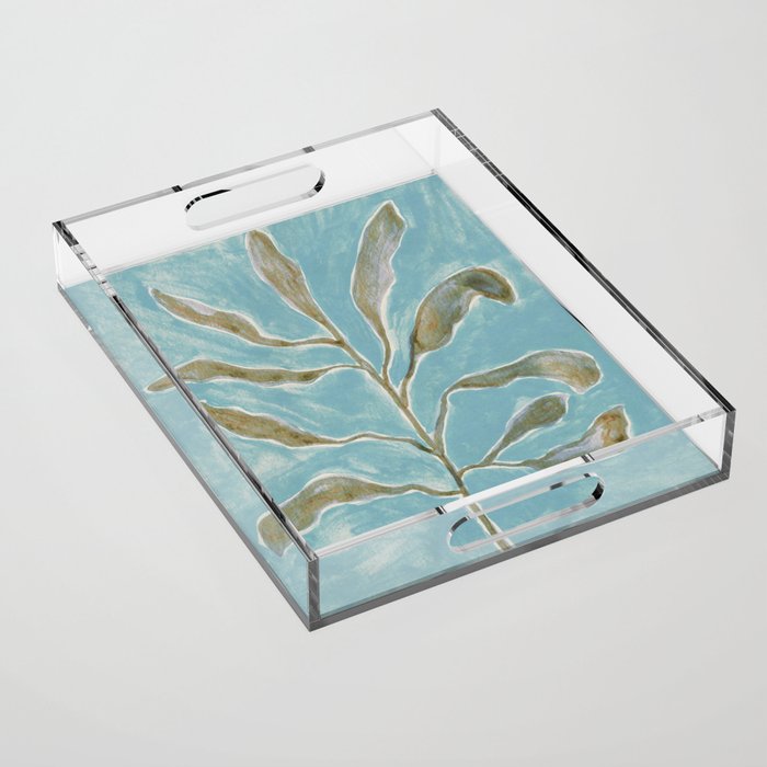 Watercolor Branch #2 Acrylic Tray Gallery Image 1