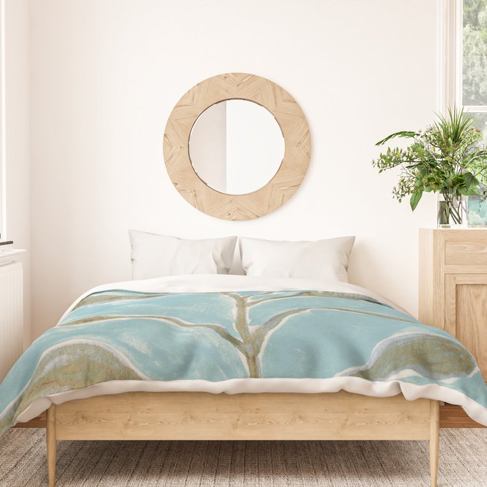 Watercolor Branch #2 Duvet Cover Gallery Image 3