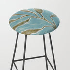 Watercolor Branch #2 Stool Gallery Image 2