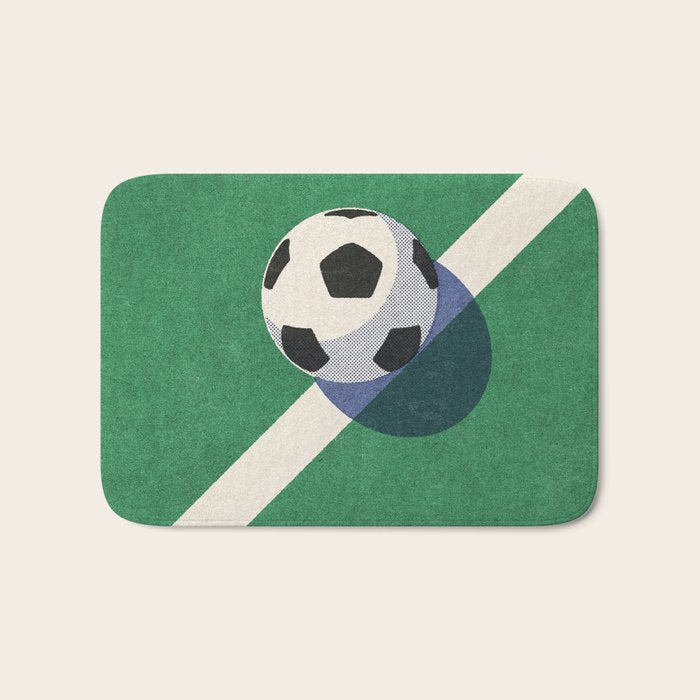 BALLS / Football II Bath Mat Gallery Image 1