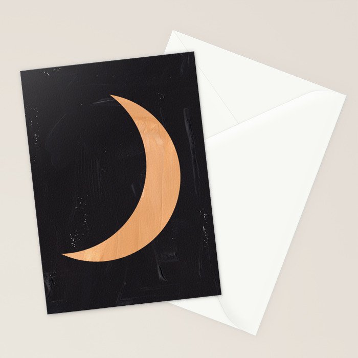 Boho Moon Stationery Card Gallery Image 2