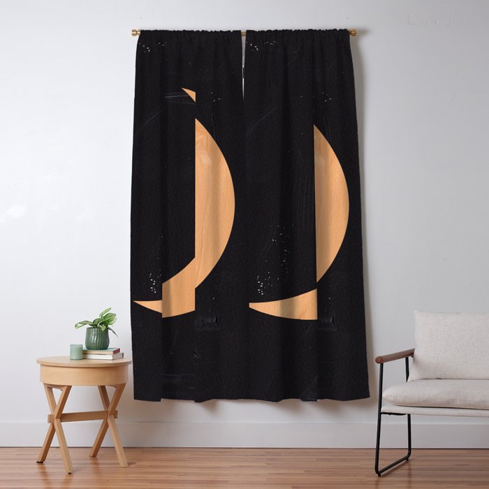 Boho Moon Window Curtain Gallery Image 5