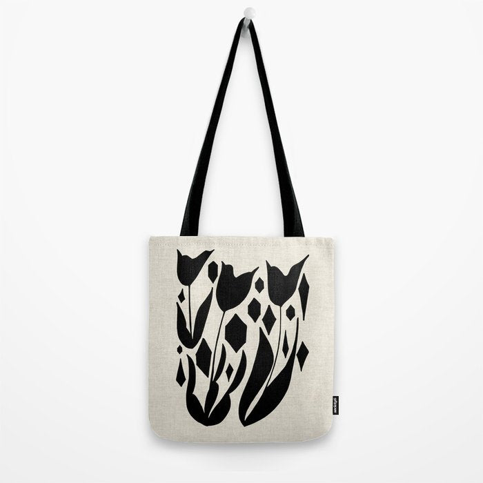 Diamond Tulips Tote Bag Gallery Image 2
