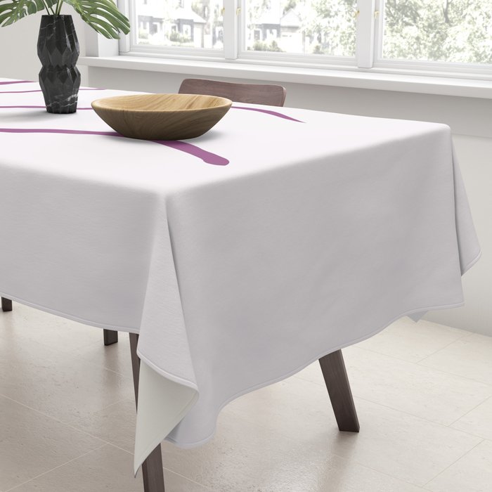 Coquette pink bow Tablecloth Gallery Image 3