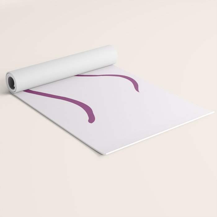 Coquette pink bow Yoga Mat Gallery Image 2