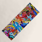 African-American 'The Spirit of Harlem' Historical Mural Portrait Yoga Mat Gallery Image 1