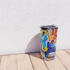African-American 'The Spirit of Harlem' Historical Mural Portrait Travel Mug Gallery Image 4