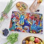 African-American 'The Spirit of Harlem' Historical Mural Portrait Cutting Board Gallery Image 2