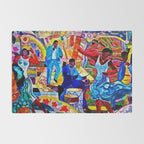 African-American 'The Spirit of Harlem' Historical Mural Portrait Rug Gallery Image 2