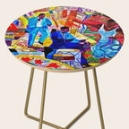 African-American 'The Spirit of Harlem' Historical Mural Portrait Side Table Gallery Image 2