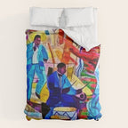 African-American 'The Spirit of Harlem' Historical Mural Portrait Comforter Gallery Image 6