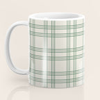 Green And Cream Gingham Coffee Mug Gallery Image 3