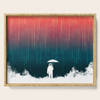Meteoric rainfall Serving Tray Gallery Image 1