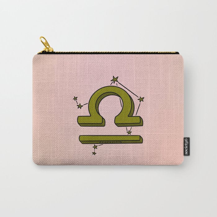 Libra Symbol Carry All Pouch Gallery Image 1