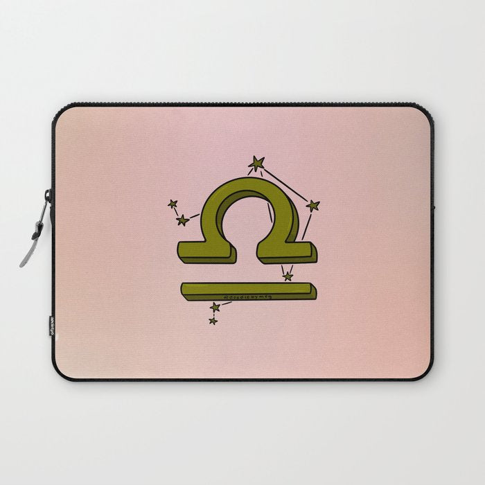Libra Symbol Laptop Sleeve Gallery Image 1