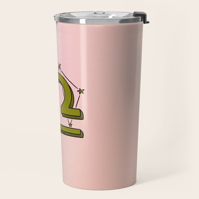 Libra Symbol Travel Mug Gallery Image 2