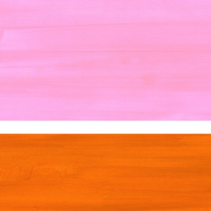 Pastel Neon Pink Yellow Ochre Mid Century Modern Abstract Minimalist Rothko Color Field Squares Coffee Mug Gallery Image 2