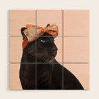 FASHION PANTHER Wood Wall Art Gallery Image 1