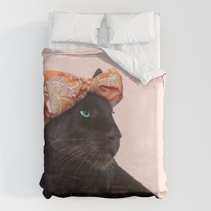 FASHION PANTHER Duvet Cover Gallery Image 6