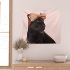 FASHION PANTHER Wall Tapestry Gallery Image 2
