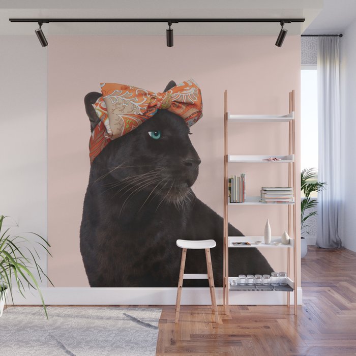FASHION PANTHER Wall Mural Gallery Image 1