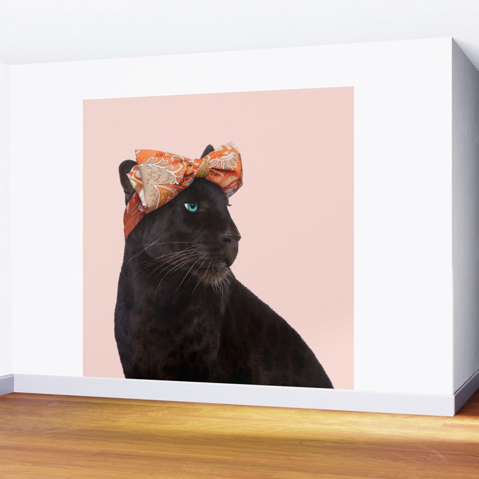 FASHION PANTHER Wall Mural Gallery Image 2