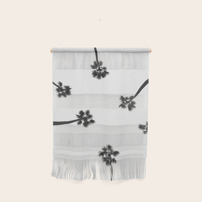 Black and white palms photo Wall Hanging Gallery Image 1