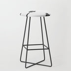Black and white palms photo Stool Gallery Image 1