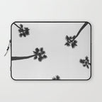 Black and white palms photo Laptop Sleeve Gallery Image 1