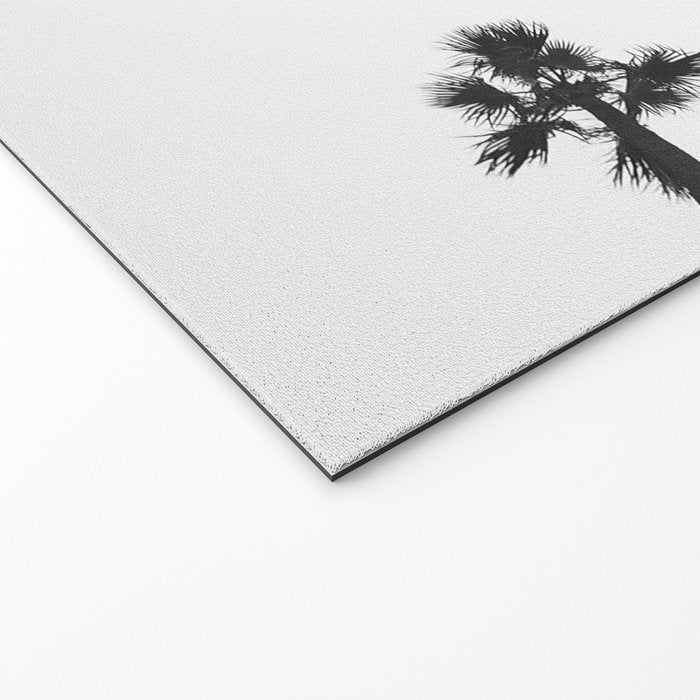 Black and white palms photo Welcome Mat Gallery Image 2