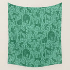 Winter Forest Wonderland Wall Tapestry Gallery Image 4