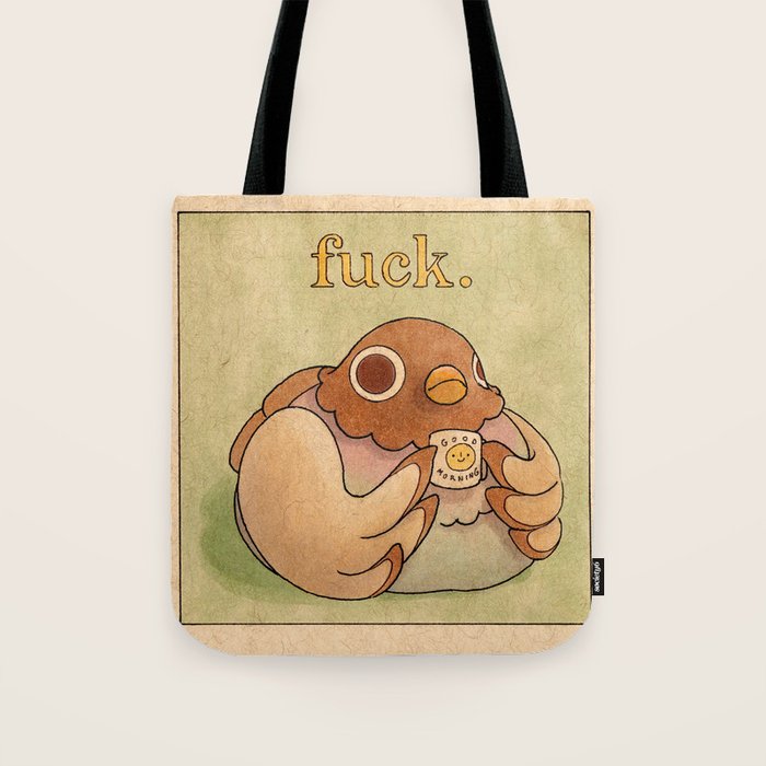 'Fuck' Pigeon 06 Tote Bag Gallery Image 1