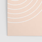 Abstract Retro Double Rainbow Peach Fuzz Poster Gallery Image 3