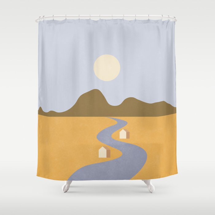 Tiny House #5 Shower Curtain Gallery Image 1