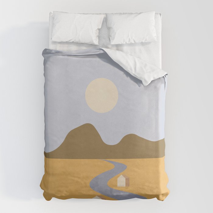 Tiny House #5 Duvet Cover Gallery Image 1